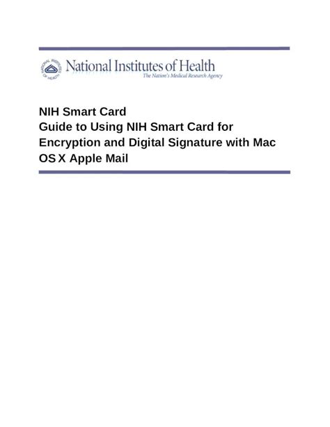 nih smart card blocked|nih card badging locations.